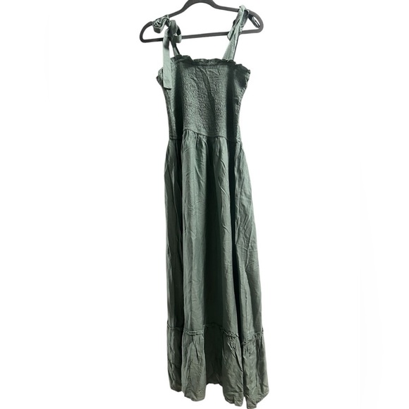 🆕 ZESICA Women's 2025 Summer Boho Spaghetti Strap Maxi Dress Large - Picture 4 of 9